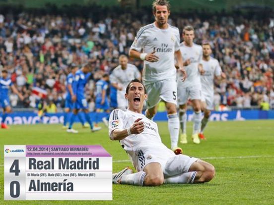 Real Madrid 4-0 Almería